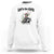 Cowboy Frog Riding Raccoon Sweatshirt Let's Go Girls - Wonder Print Shop
