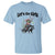 Cowboy Frog Riding Raccoon T Shirt Let's Go Girls - Wonder Print Shop
