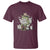Funny Cowboy Frog T Shirt Not Now Partner My Tummy Hurts - Wonder Print Shop