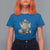 Funny Cowboy Frog T Shirt For Women Not Now Partner My Tummy Hurts - Wonder Print Shop
