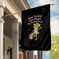 Funny Girls Trip Frog Garden Flag Bags Packed Flaps Waxed - Wonder Print Shop