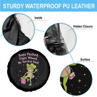 Funny Girls Trip Frog Spare Tire Cover Bags Packed Flaps Waxed - Wonder Print Shop