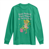 Funny Girls Trip Frog Long Sleeve Shirt Bags Packed Flaps Waxed - Wonder Print Shop