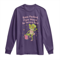 Funny Girls Trip Frog Long Sleeve Shirt Bags Packed Flaps Waxed - Wonder Print Shop