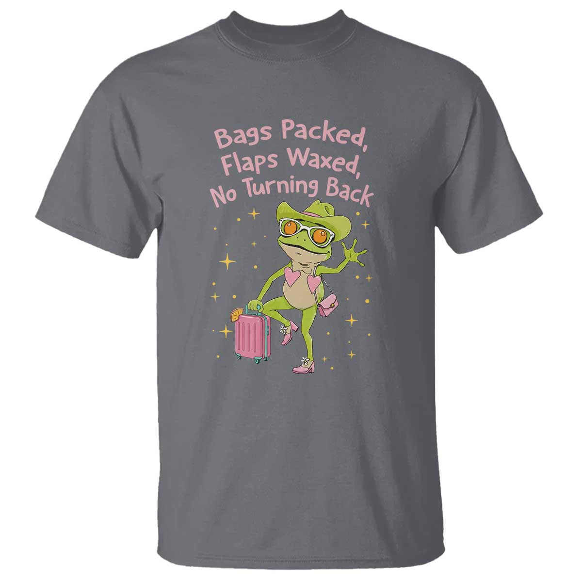Funny Girls Trip Frog T Shirt Bags Packed Flaps Waxed - Wonder Print Shop