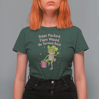 Funny Girls Trip Frog T Shirt For Women Bags Packed Flaps Waxed - Wonder Print Shop