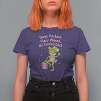 Funny Girls Trip Frog T Shirt For Women Bags Packed Flaps Waxed - Wonder Print Shop