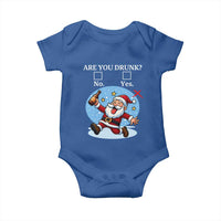 Funny Christmas Drinking Baby Onesie Are you Drunk Santa - Wonder Print Shop