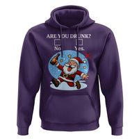Funny Christmas Drinking Hoodie Are you Drunk Santa - Wonder Print Shop