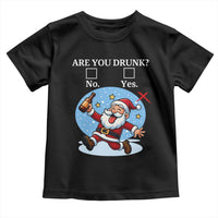 Funny Christmas Drinking Toddler T Shirt Are you Drunk Santa - Wonder Print Shop