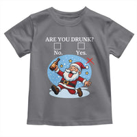 Funny Christmas Drinking Toddler T Shirt Are you Drunk Santa - Wonder Print Shop