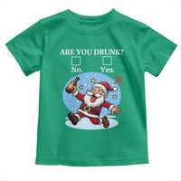 Funny Christmas Drinking Toddler T Shirt Are you Drunk Santa - Wonder Print Shop