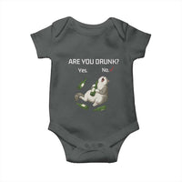 Cat Lover Humor Baby Onesie Are You Drunk Funny Beer Gift - Wonder Print Shop