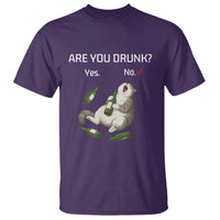 Cat Lover Humor T Shirt Are You Drunk Funny Beer Gift - Wonder Print Shop