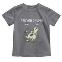 Cat Lover Humor Toddler T Shirt Are You Drunk Funny Beer Gift - Wonder Print Shop