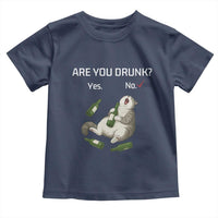 Cat Lover Humor Toddler T Shirt Are You Drunk Funny Beer Gift - Wonder Print Shop