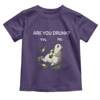 Cat Lover Humor Toddler T Shirt Are You Drunk Funny Beer Gift - Wonder Print Shop