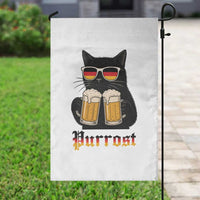 Oktoberfest Prost Cat Drinking Garden Flag Funny Purrost German Beer Gift - Wonder Print Shop