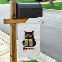 Oktoberfest Prost Cat Drinking Garden Flag Funny Purrost German Beer Gift - Wonder Print Shop
