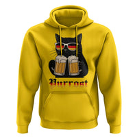 Oktoberfest Prost Cat Drinking Hoodie Funny Purrost German Beer Gift - Wonder Print Shop