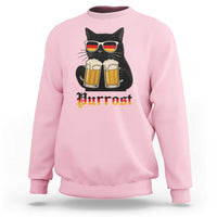 Oktoberfest Prost Cat Drinking Sweatshirt Funny Purrost German Beer Gift - Wonder Print Shop