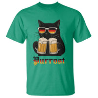 Oktoberfest Prost Cat Drinking T Shirt Funny Purrost German Beer Gift - Wonder Print Shop