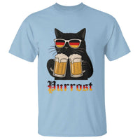 Oktoberfest Prost Cat Drinking T Shirt Funny Purrost German Beer Gift - Wonder Print Shop