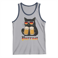 Oktoberfest Prost Cat Drinking Tank Top Funny Purrost German Beer Gift - Wonder Print Shop