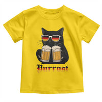 Oktoberfest Prost Cat Drinking Toddler T Shirt Funny Purrost German Beer Gift - Wonder Print Shop