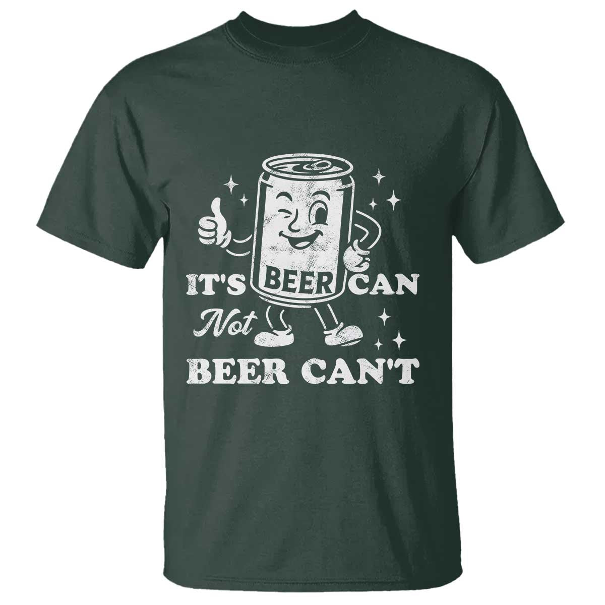 Funny Drinking Lover T Shirt It Is Can Not Beer Can Not - Wonder Print Shop