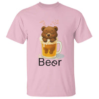 Funny Drinking Lover T Shirt Bear In Beer Glass - Wonder Print Shop