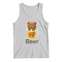 Funny Drinking Lover Tank Top Bear In Beer Glass - Wonder Print Shop