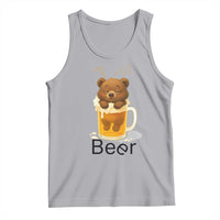 Funny Drinking Lover Tank Top Bear In Beer Glass - Wonder Print Shop