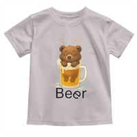 Funny Drinking Lover Toddler T Shirt Bear In Beer Glass - Wonder Print Shop