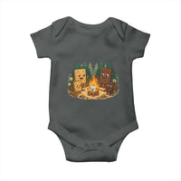 Funny Smores Camping Baby Onesie Marshmallow Chocolate Fire - Wonder Print Shop