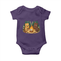 Funny Smores Camping Baby Onesie Marshmallow Chocolate Fire - Wonder Print Shop