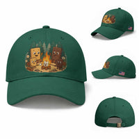 Funny Smores Camping Baseball Cap Marshmallow Chocolate Fire