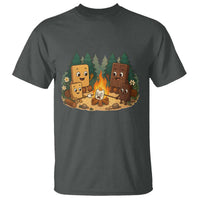 Funny Smores Camping T Shirt Marshmallow Chocolate Fire - Wonder Print Shop
