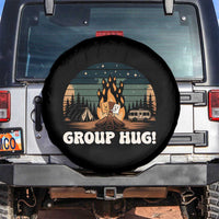 Funny Smores Camping Spare Tire Cover Group Hug - Wonder Print Shop