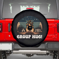 Funny Smores Camping Spare Tire Cover Group Hug - Wonder Print Shop