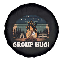 Funny Smores Camping Spare Tire Cover Group Hug - Wonder Print Shop
