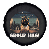 Funny Smores Camping Spare Tire Cover Group Hug - Wonder Print Shop