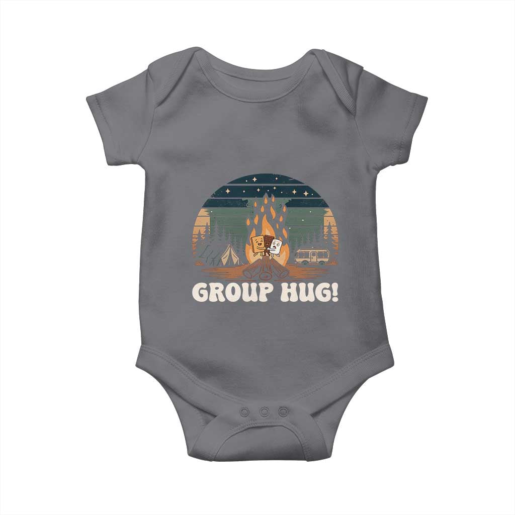 Funny Smores Camping Baby Onesie Group Hug - Wonder Print Shop