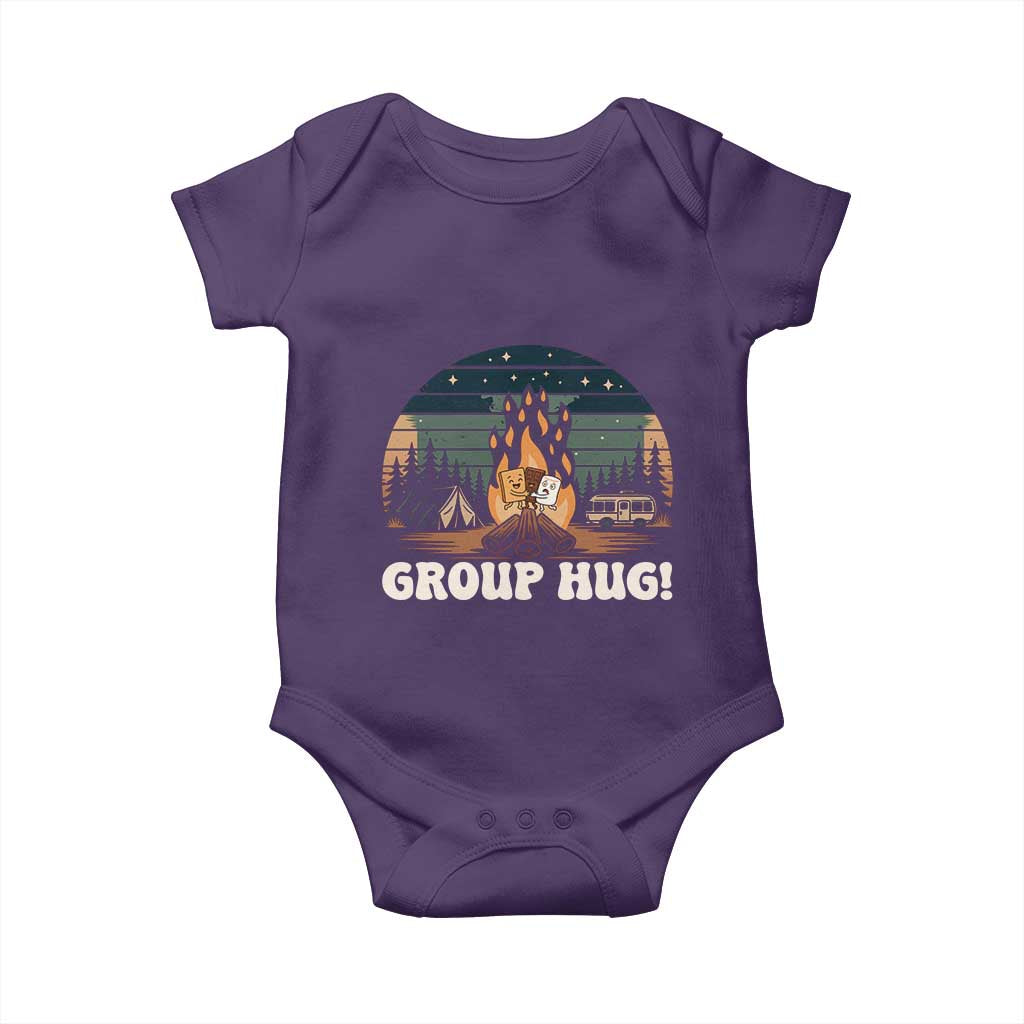 Funny Smores Camping Baby Onesie Group Hug - Wonder Print Shop