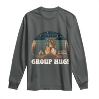 Funny Smores Camping Long Sleeve Shirt Group Hug - Wonder Print Shop