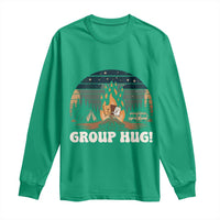 Funny Smores Camping Long Sleeve Shirt Group Hug - Wonder Print Shop