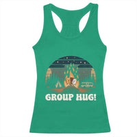 Funny Smores Camping Racerback Tank Top Group Hug - Wonder Print Shop