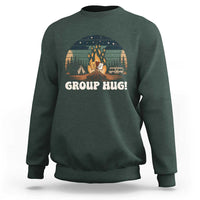 Funny Smores Camping Sweatshirt Group Hug - Wonder Print Shop