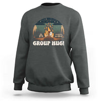 Funny Smores Camping Sweatshirt Group Hug - Wonder Print Shop
