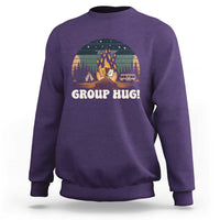 Funny Smores Camping Sweatshirt Group Hug - Wonder Print Shop